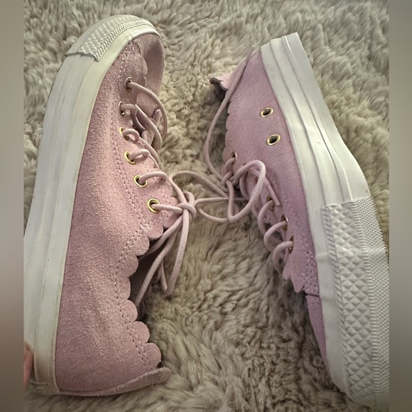 Converse Chuck Taylor All Star Low 'Frilly Thrills Pink Foam' 563416C Size 7.5 - Picture 8 of 14